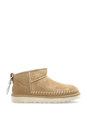 サンダル・ミュール MOON BOOT 'Mule suede beads' ankle boots (80D1470040 ML01) SUEDE BEADS BROWN MULES | Moon Boot®
